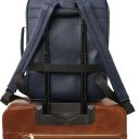 Brooklyn Leather Laptop Backpack Dark Blue TL142445
