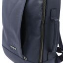 Brooklyn Leather Laptop Backpack Dark Blue TL142445