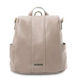TL Bag Soft Leather Backpack Светлый серо-коричневый TL142138