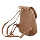 TL Bag Soft Leather Backpack Taupe TL141905