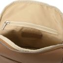 TL Bag Rucksack aus Weichem Leder Taupe TL141905