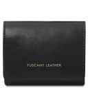 Diana Exklusive Damenbrieftasche aus Leder - Klein Schwarz TL142437
