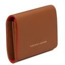 Diana Exclusive Leather Wallet - Small Size Cognac TL142437