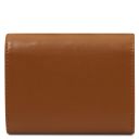 Diana Elégant Portefeuille en Cuir - Petit Modèle Cognac TL142437