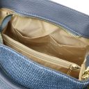TL Bag Straw Effect Bucket bag Light Blue TL142208