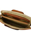 Caserta Document Leather Briefcase Natural TL142449