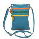 TL Bag Сумка-мини через плечо из мягкой кожи Бирюзовый TL142431