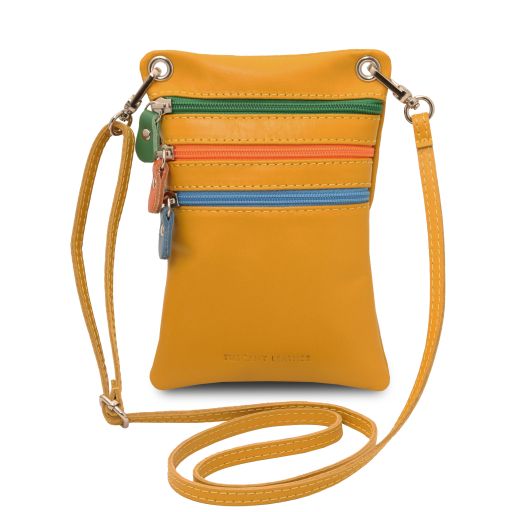 TL Bag Tracollina in Pelle Morbida Giallo TL142431
