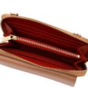 Urania Monedero/soporte Para Celular en Piel con Bandolera Caramelo TL142433