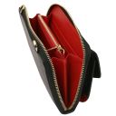 Urania Portefeuille/supporte Pour Téléphone en Cuir Avec Bandoulière Noir TL142433