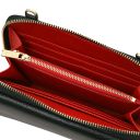 Urania Portafoglio/portacellulare in Pelle con Tracolla Nero TL142433