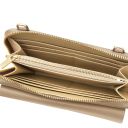 Urania Portefeuille/supporte Pour Téléphone en Cuir Avec Bandoulière Taupe clair TL142433