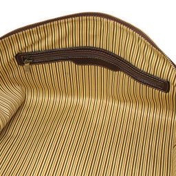 TL Voyager Sac de Voyage en Cuir - Grand Modèle Marron foncé TL141794
