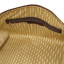 TL Voyager Дорожная кожаная сумка-даффл - Большой размер Темно-коричневый TL141794