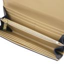 Iside Elégant Portefeuille en Cuir - Grand Modèle Bleu foncé TL142434