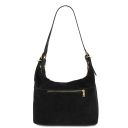 Sierra Suede Leather Shoulder bag Черный TL142419