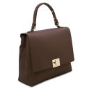 Silene Borsa a Mano in Pelle Convertibile a Zaino Caffè TL142152