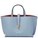 Agatha Borsa a Mano in Pelle Celeste TL142456