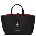 Agatha Sac Cabas en Cuir Noir TL142456
