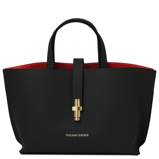 Agatha Sac Cabas en Cuir Noir TL142456