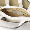Agatha Leather Handbag White TL142456