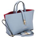 Agatha Leather Handbag Light Blue TL142456