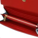 Iside Elégant Portefeuille en Cuir - Grand Modèle Bleu céleste TL142434