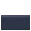 Iside Elégant Portefeuille en Cuir - Grand Modèle Bleu foncé TL142434
