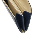 Iside Elégant Portefeuille en Cuir - Grand Modèle Bleu foncé TL142434