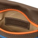 TL Bag Bolsillo Unisex en Piel Suave Marrón topo oscuro TL142431