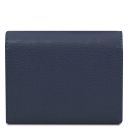 Iside Exclusive Leather Wallet - Small Size Dark Blue TL142436