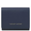 Iside Exclusive Leather Wallet - Small Size Темно-синий TL142436