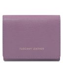 Iside Exclusive Leather Wallet - Small Size Лиловый TL142436