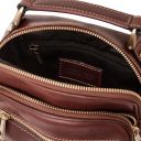 Paul Leather Crossbody Bag Brown TL142457