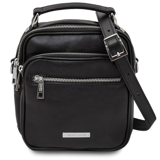 Paul Borsello da Uomo in Pelle Nero TL142457