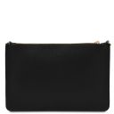 Diva Bolso Noche en Piel et Bandolera de Cadena Negro TL142461