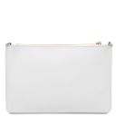 Diva Pochette in Pelle con Tracolla a Catena Bianco TL142461
