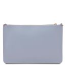 Diva Pochette in Pelle con Tracolla a Catena Celeste TL142461