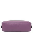 Miranda Schultertasche aus Weichem Leder Lilla TL142467