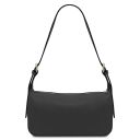 Miranda Borsa al Hombro en Piel Suave Negro TL142467