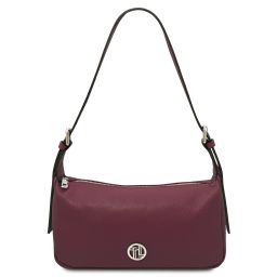 Miranda Borsa a Spalla in Pelle Morbida Bordeaux TL142467