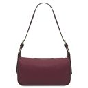 Miranda Soft Leather Shoulder bag Bordeaux TL142467