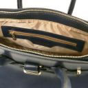 TL Bag Borsa a Mano in Pelle Blu scuro TL142174