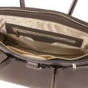 TL Bag Handtasche aus Leder Dunkel Taupe TL142174