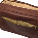 Ancona Leather Messenger bag Brown TL142073