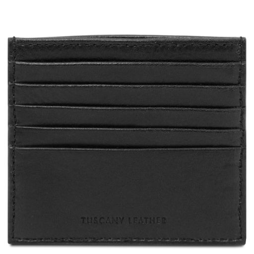 Portacarte in Pelle Nero TL142469