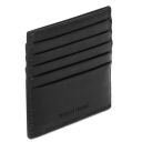 Leather Card Holder Black TL142469