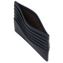 Portacarte in Pelle Blu scuro TL142469