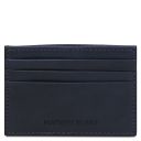 Leather Card Holder Dark Blue TL142471