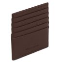 Kartenetui aus Leder Kaffee TL142470